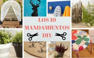 10 mandamientos DIY