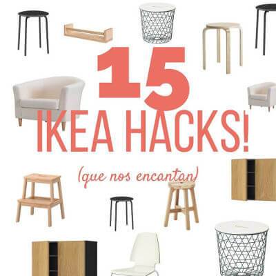 15 formas geniales de transformar muebles de IKEA Handfie DIY