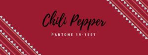 Color del año Pantone 2007 Chili Pepper