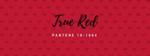 Color del año Pantone 2002 True Red