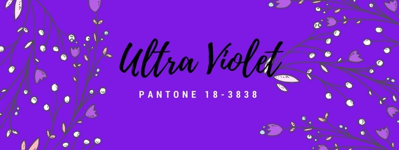 Ultra Violet color del año Pantone 2018