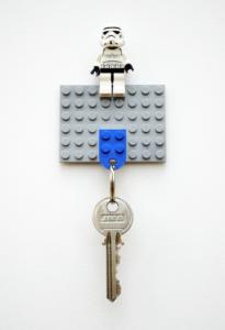 Colgador de llaves de lego