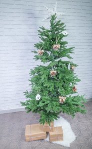 Árbol de Navidad rústico