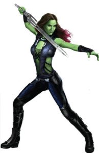Disfraz de Gamora, guardiana de la galaxia