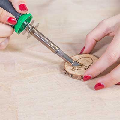 Pirograbador de Salki: pirograbado en madera · Handfie DIY