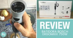 Review batidora Bosch 750W