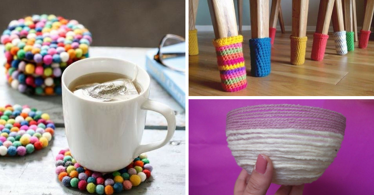 Manualidades con lana: 11 ideas para utilizarla en casa DIY