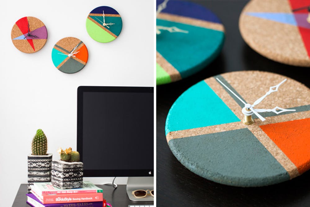 en progreso Acostumbrarse a tenis Relojes de pared originales que puedes hacer para tu casa | Handfie DIY
