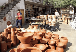 Feria de cerámica en La Bisbal