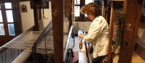 Ana Martínez, jarapas en la Alpujarra