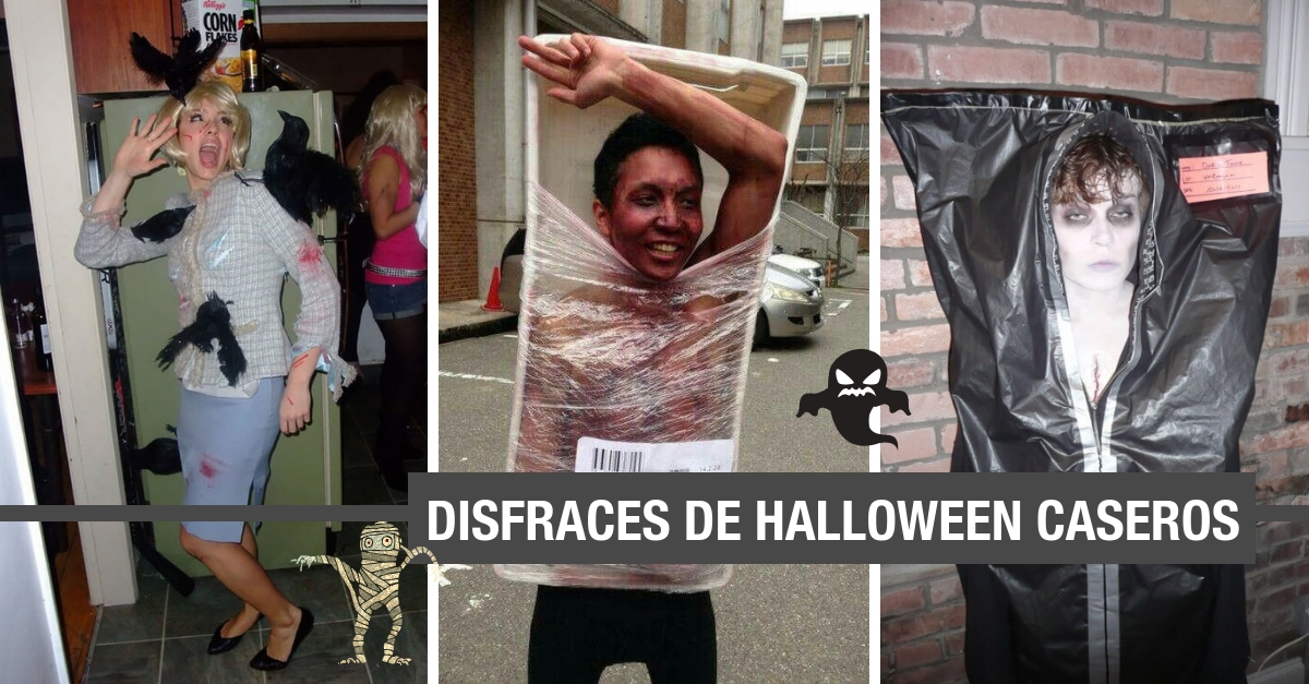 Disfraces de halloween caseros: 10 ideas para morirse de miedo