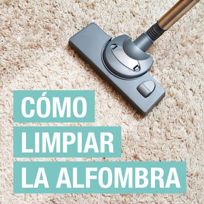 Cómo limpiar alfombras: Elimina manchas puntuales