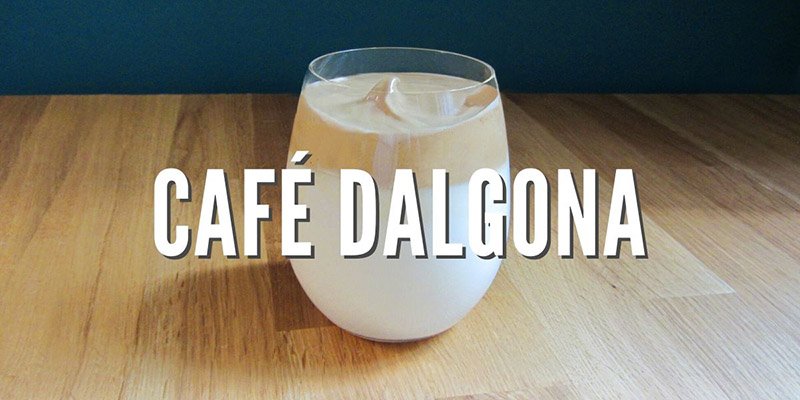 Receta de Café Dalgona