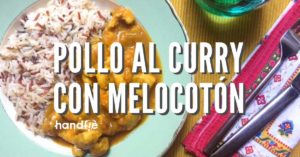 Cómo hacer pollo al curry con melocotón