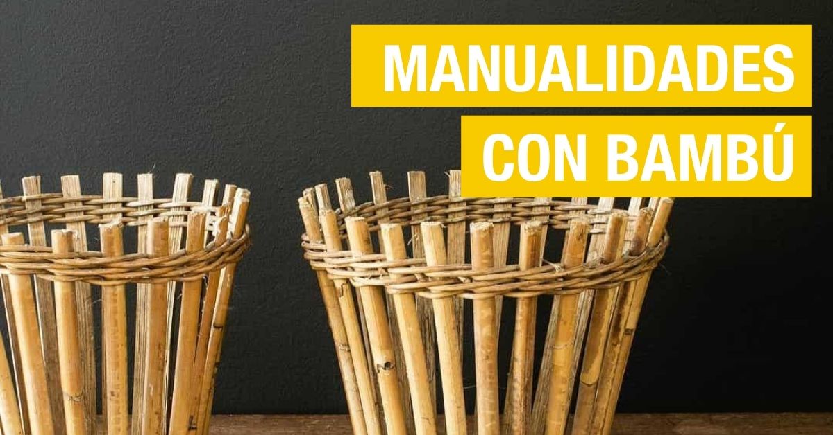 Estar satisfecho Conveniente articulo Manualidades con bambú: ideas para decorar tu casa - Handfie DIY