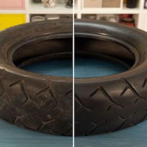 Cómo limpiar un neumático