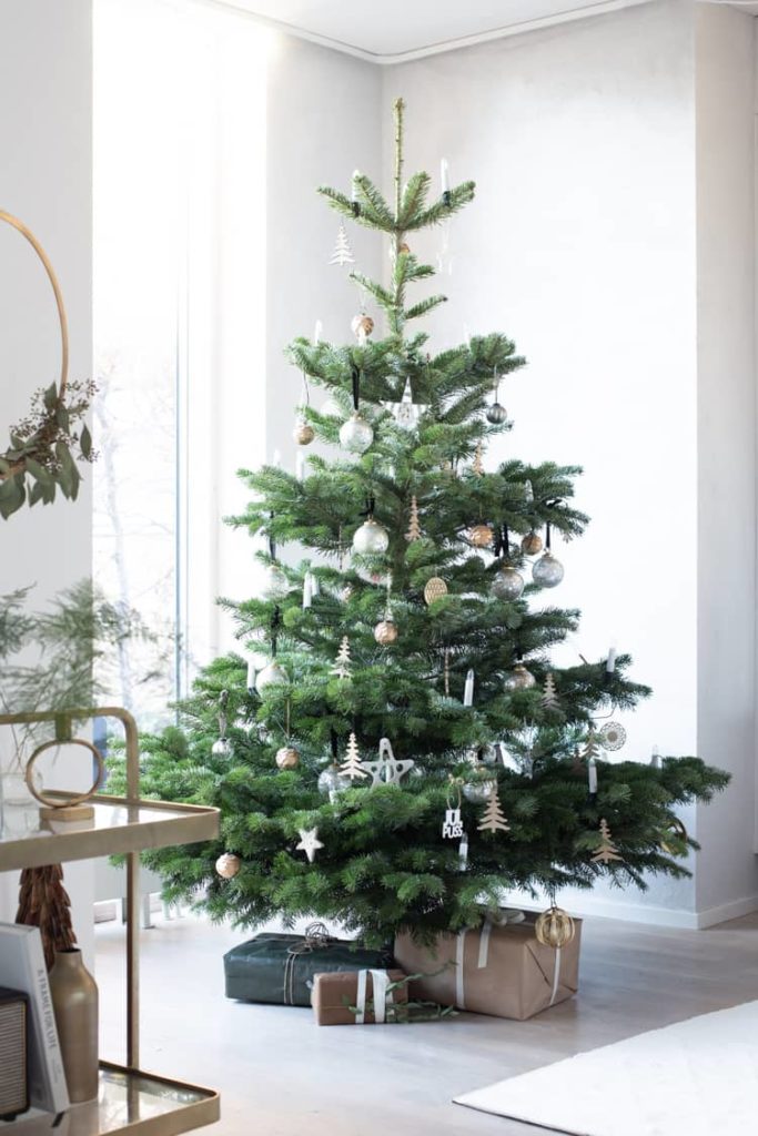 Árbol de Navidad estilo nórdico