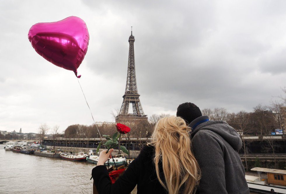 París, ciudad del amor para celebrar San Valentín