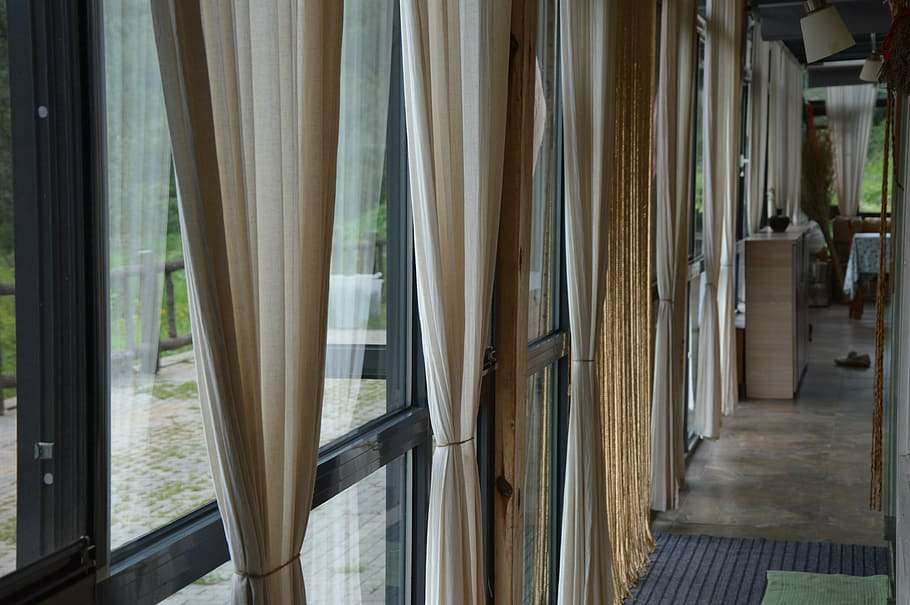 cortinas de tela liviana