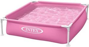 piscina desmontable index rosa pequeña para niños