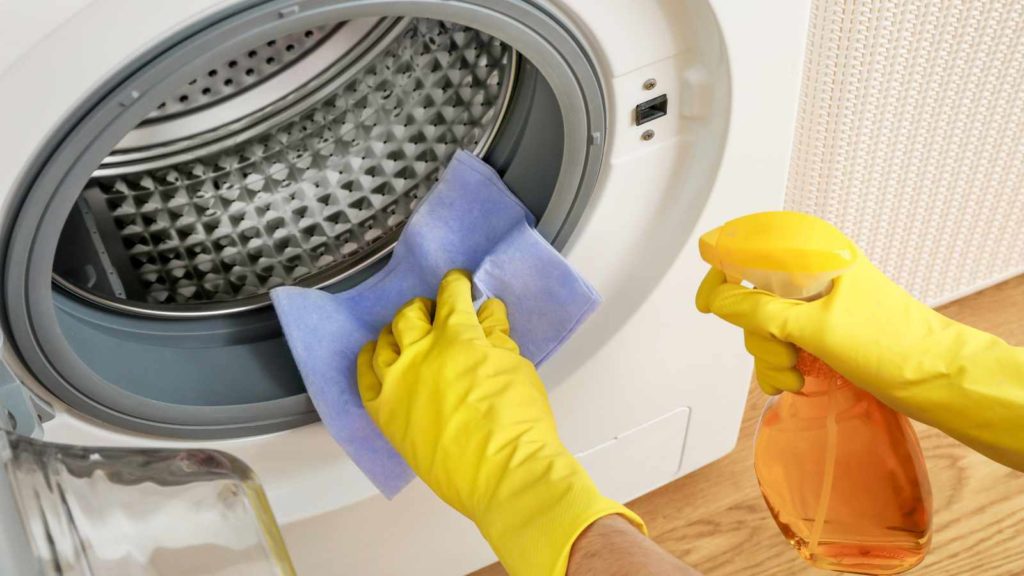 cómo limpiar la lavadora con vinagre paso a paso