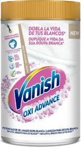 vanish oxi advance quitamanchas de aceite de ropa