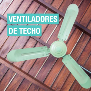 ideas para decorar con ventiladores de techo handfie